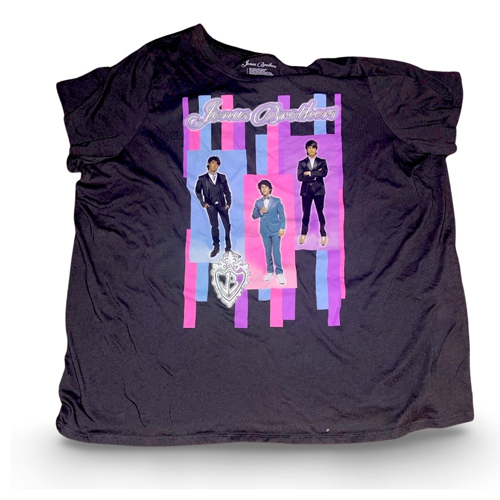 Jonas Brothers Official Concert T-Shirt: Women’s Size 5: Boy Band: Pop Music
